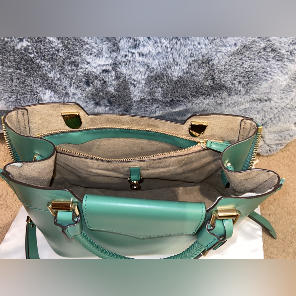 Michael Kors Leather Convertible Satchel Tote & Crossbody- Limited Addition!! - Picture 9 of 12